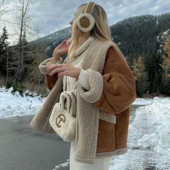 Storets Ava Faux Shearling Jacket S/M - Picture 7 of 16